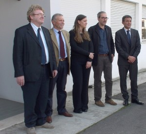Da sinistra: Vecchi, Margine, Junghanns, D'Aiello, Rigamonti