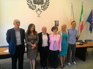 I sindaci dei sei Comuni