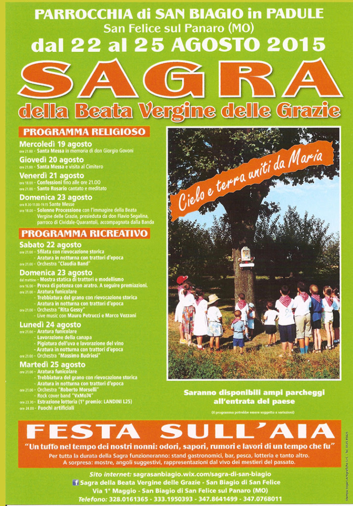 sagra san biagio