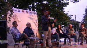 Il sindaco di Finale, Fernando Ferioli, all'inaugurazione