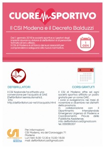 Il progetto "Cuore sportivo"