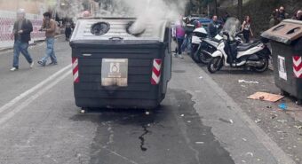 Scontri nei cortei a Roma, il racconto di un poliziotto: "Ci hanno assalito con sassi e molotov in via Claudia" Scontri nei cortei a Roma, il racconto di un poliziotto: "Ci hanno assalito con sassi e molotov in via Claudia"