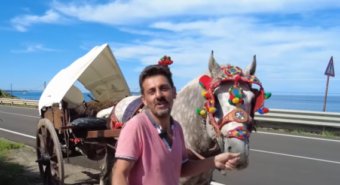 Dalla Sicilia a Verona con cavallo e carretto: Nino attraversa l’Italia e trova ospitalità a Sozzigalli Dalla Sicilia a Verona con cavallo e carretto: Nino attraversa l’Italia e trova ospitalità a Sozzigalli